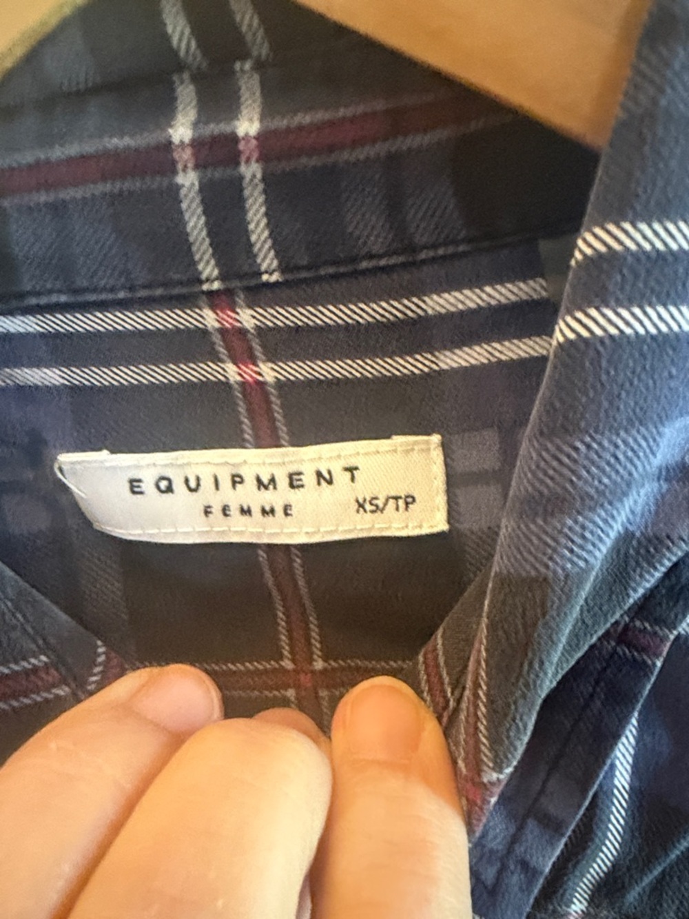 Equipment silk blouse - Picture 3 of 5